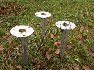 Держатели для декоративных уличных светильников